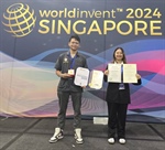 นิสิตคณะวิศวกรรมศาสตร์ ได้รับรางวัลจากงาน "WorldInvent Singapore 2024" (WoSG)