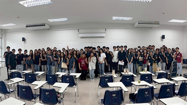หลักสูตรวิศวกรรมโลจิสติกส์ ภาควิชาวิศวกรรมอุตสาหการ จัดกิจกรรม "พบพี่ปี 4 LE - Learning Path เส้นทางแห่งการเรียนรู้ตลอดสี่ปี"