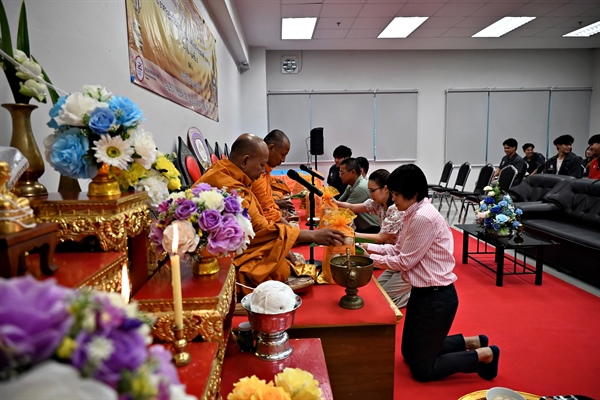 กิจกรรมทำบุญภาควิชาวิศวกรรมไฟฟ้า ประจำปีการศึกษา 2567