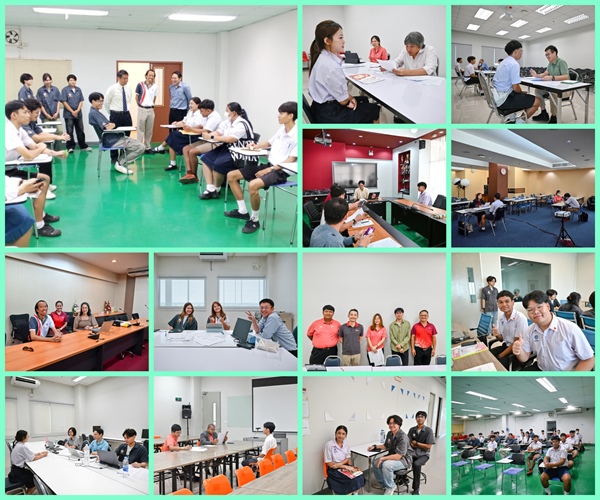 บรรยากาศสอบสัมภาษณ์เข้าเป็นนิสิตระดับปริญญาตรี TCAS รอบที่ 2 ประจำปีการศึกษา 2568