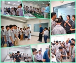 นักเรียนหลักสูตรเตรียมวิศวกรรม โรงเรียนสาธิต มศว องครักษ์ เยี่ยมชมภาควิชาวิศวกรรมไฟฟ้า