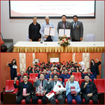 พิธีลงนามบันทึกข้อตกลงความร่วมมือทางวิชาการ ระหว่าง คณะวิศวกรรมศาสตร์ มหาวิทยาลัยศรีนครินทรวิโรฒ กับ บริษัท สยามลวดเหล็กอุตสาหกรรม จำกัด