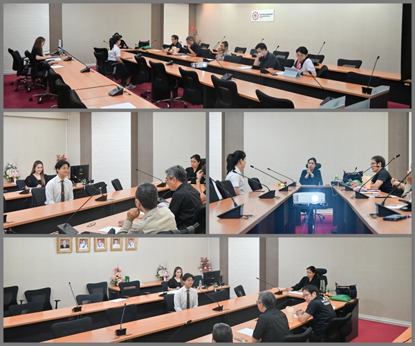 บรรยากาศสัมภาษณ์นิสิตทุนการศึกษา Sharing the Dream โดยมูลนิธิเอสซีจี  ปีการศึกษา 2568