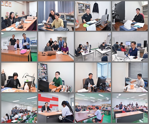 บรรยากาศสอบสัมภาษณ์เข้าเป็นนิสิตระดับปริญญาตรี TCAS รอบที่ 1 ประจำปีการศึกษา 2569