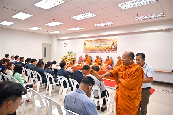 กิจกรรมทำบุญภาควิชาวิศวกรรมไฟฟ้า ประจำปี 2569