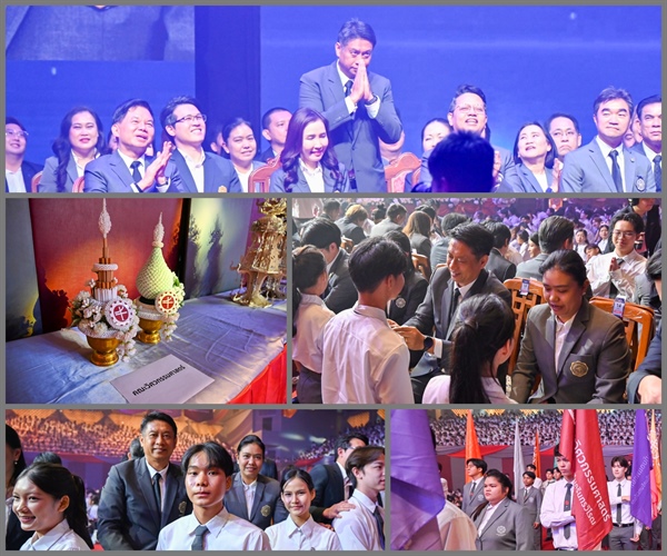 ผู้บริหารคณะวิศวกรรมศาสตร์เข้าร่วมพิธีบายศรีรับขวัญนิสิตใหม่ พิธีประดับเนคไท เข็มตราสัญลักษณ์มหาวิทยาลัย การปฏิญาณตนเป็นนิสิต มศว และพิธีไหว้ครู ประจำปีการศึกษา 2569