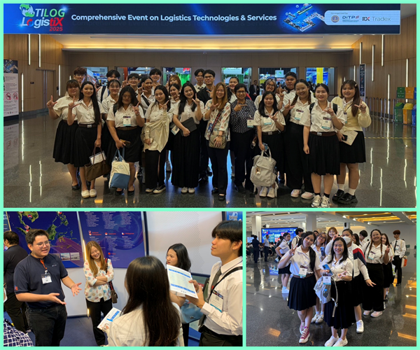 นิสิตหลักสูตรวิศวกรรมโลจิสติกส์ ภาควิชาวิศวกรรมอุตสาหการ เข้าร่วมงาน "TILOG-LOGISTIX 2025"